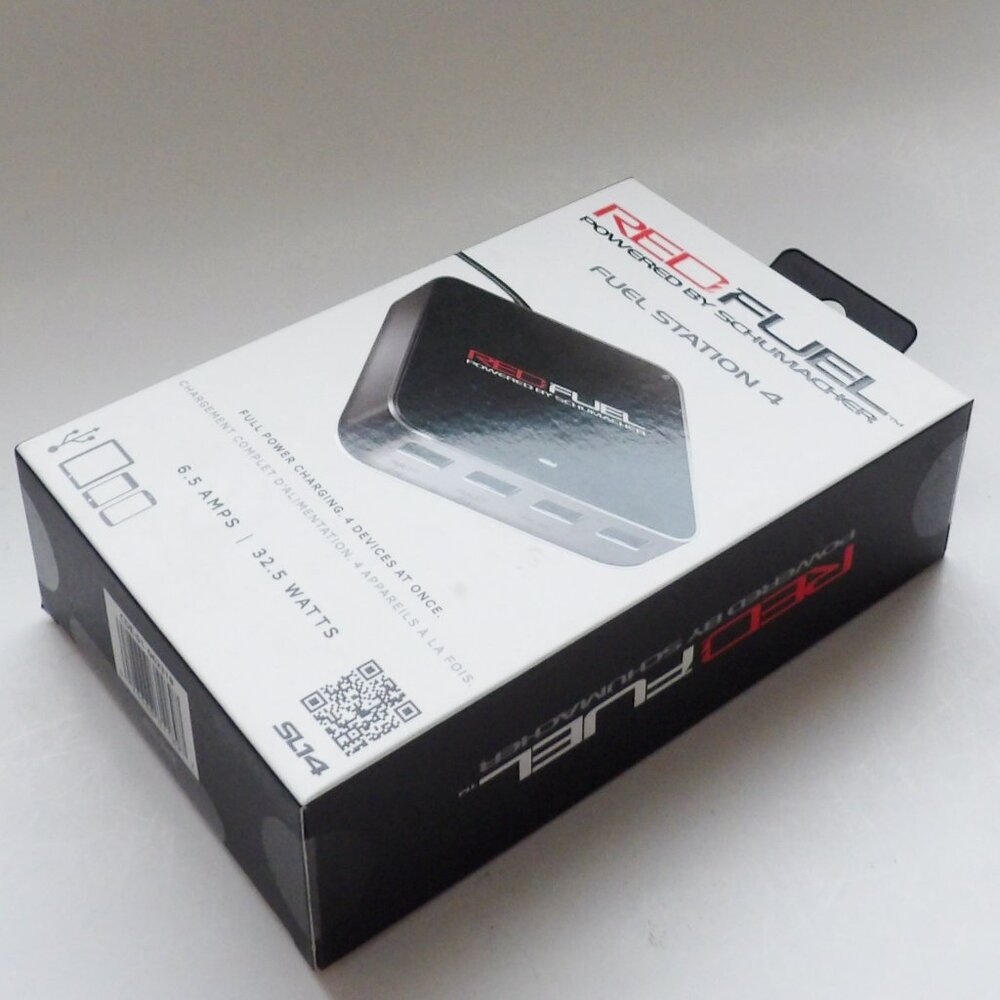 Red Fuel 4 Device Charging Station Brand New Charge Phones & Tablets